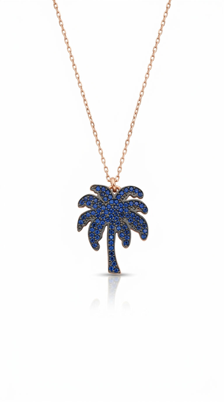 Icons of Summer Palm Necklace