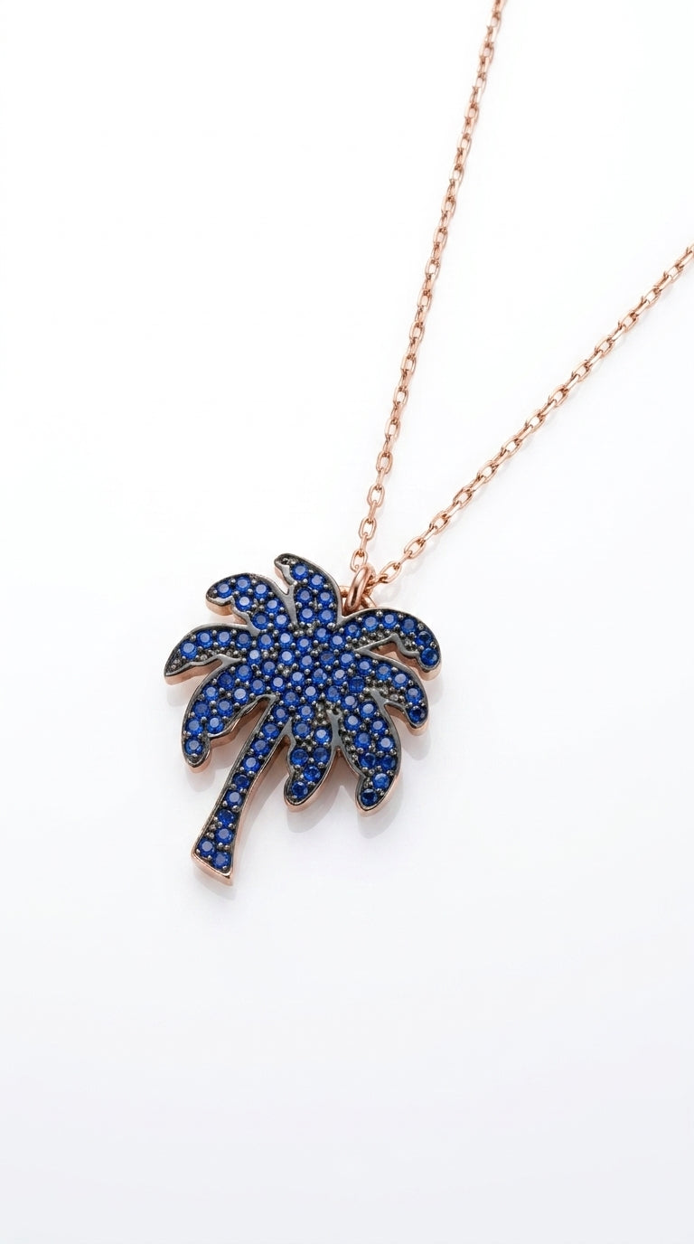 Icons of Summer Palm Necklace