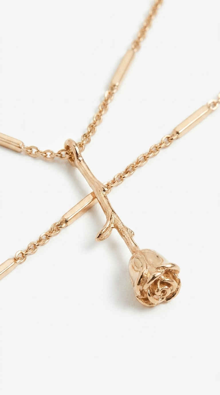 Radiant Rose Aura Necklace
