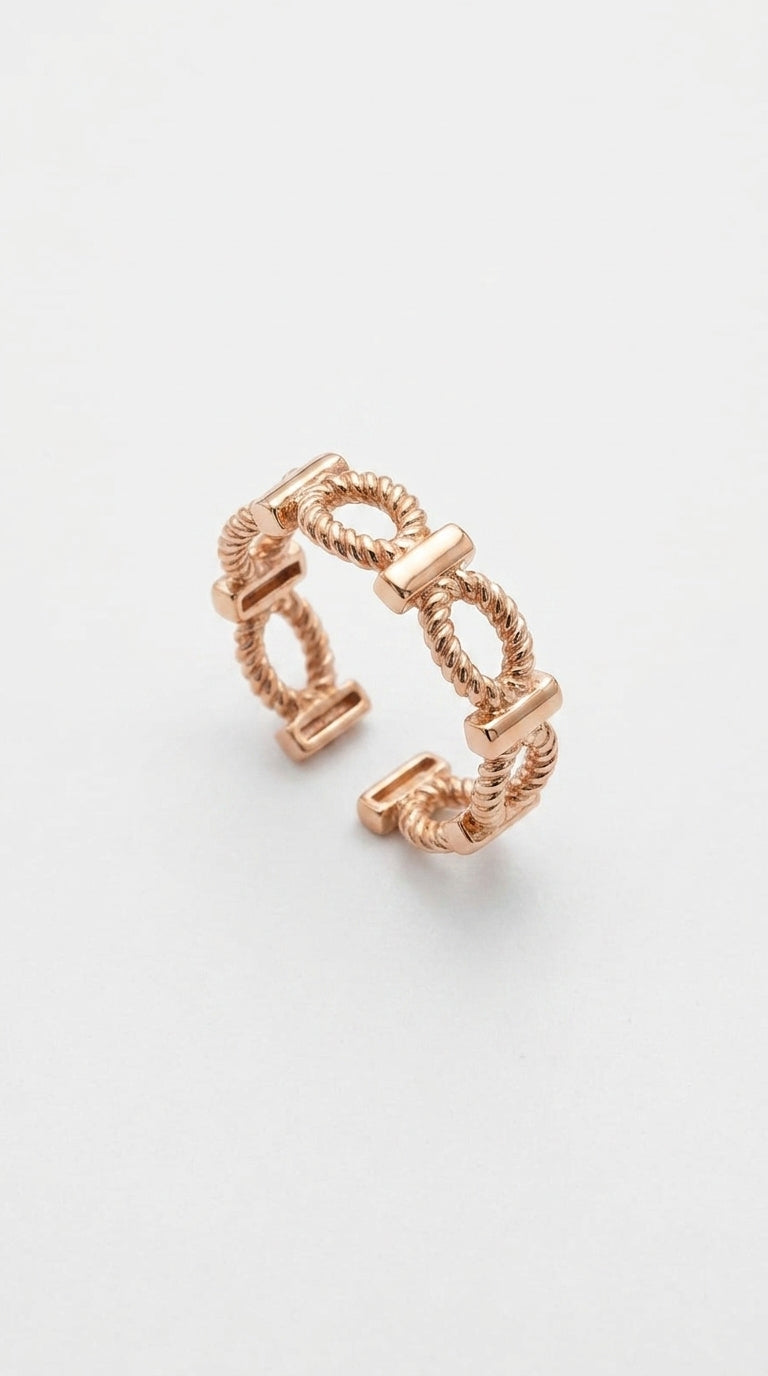 Twisted Aura Link Ring