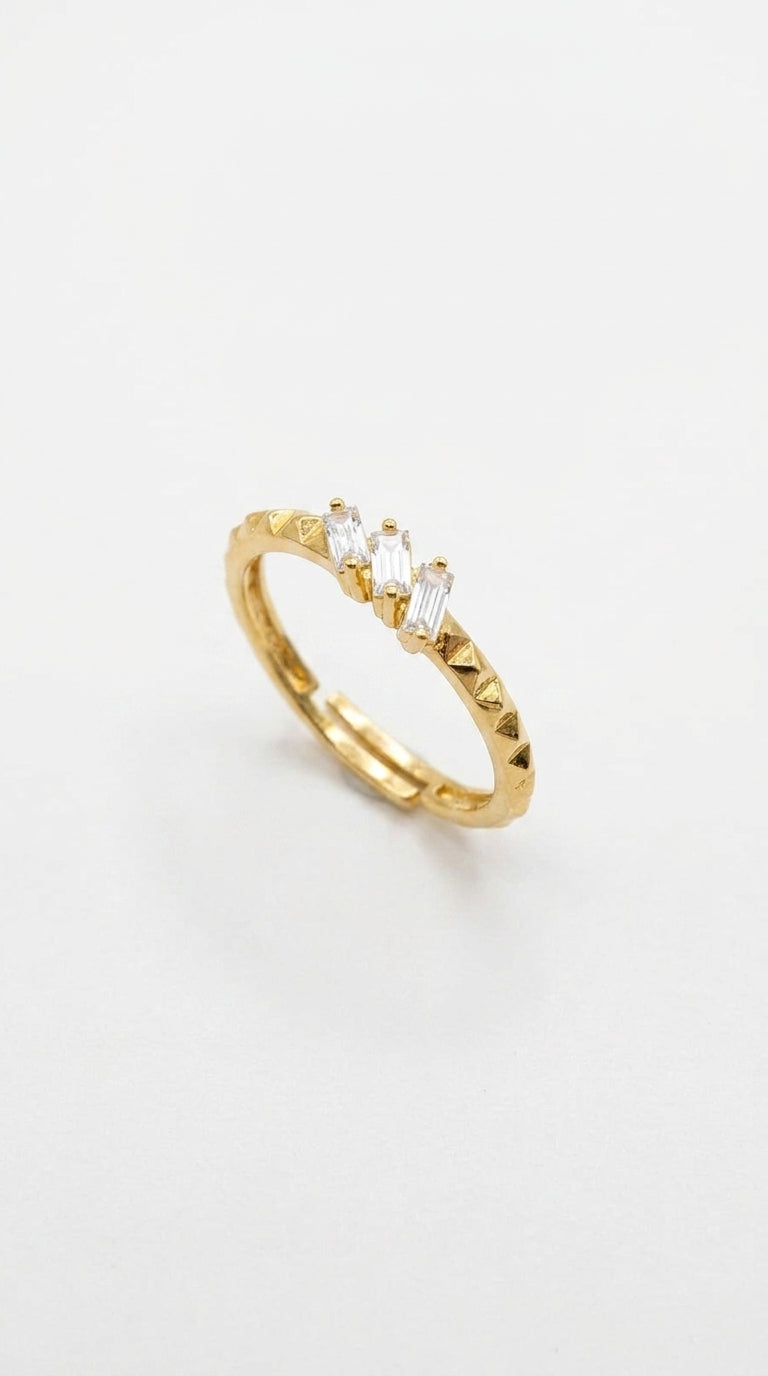 Trilliant Baguette Ring