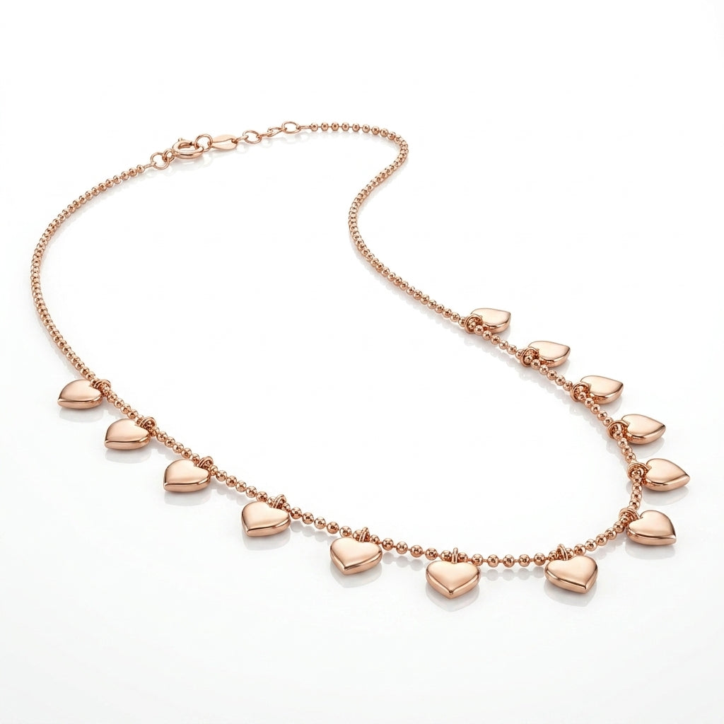 Beaded Sweetheart Necklace