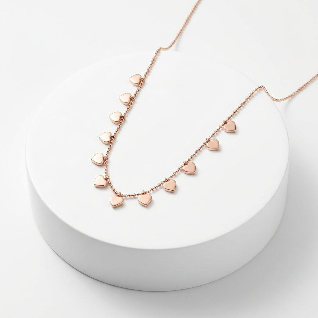 Beaded Sweetheart Necklace
