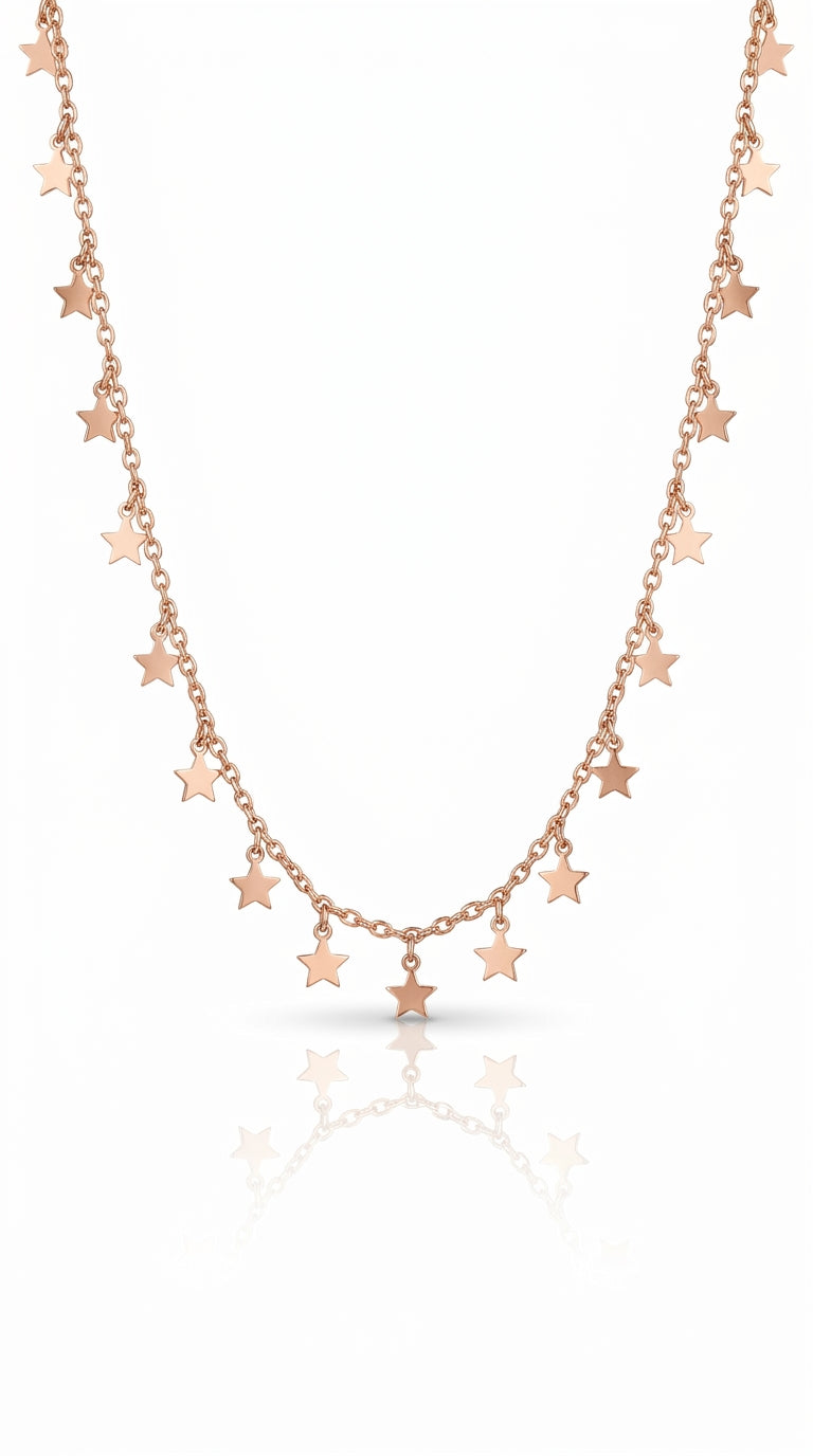Radiant Starfall Aura Necklace