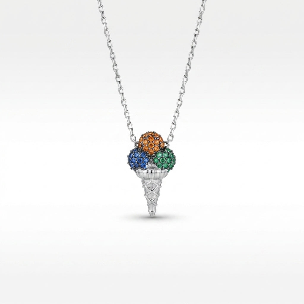 Sorbet Shimmer Gelato Necklace