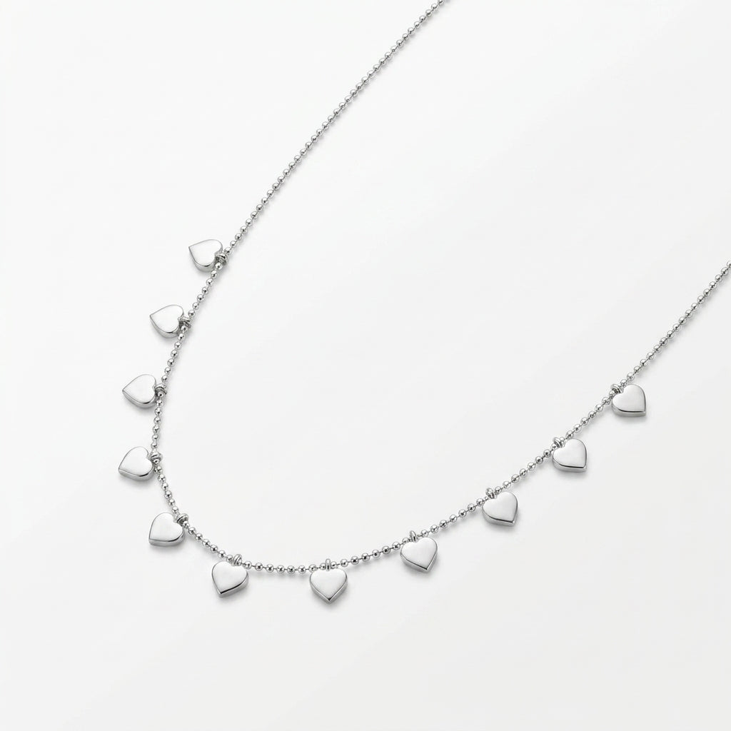 Beaded Sweetheart Necklace