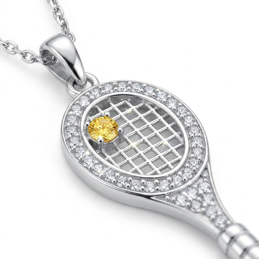 Match Point Pendant Necklace