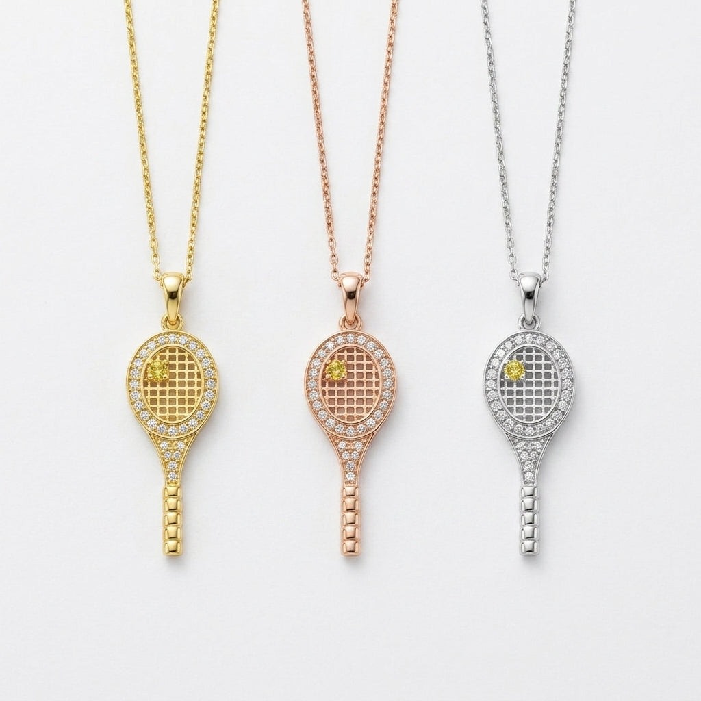 Match Point Pendant Necklace