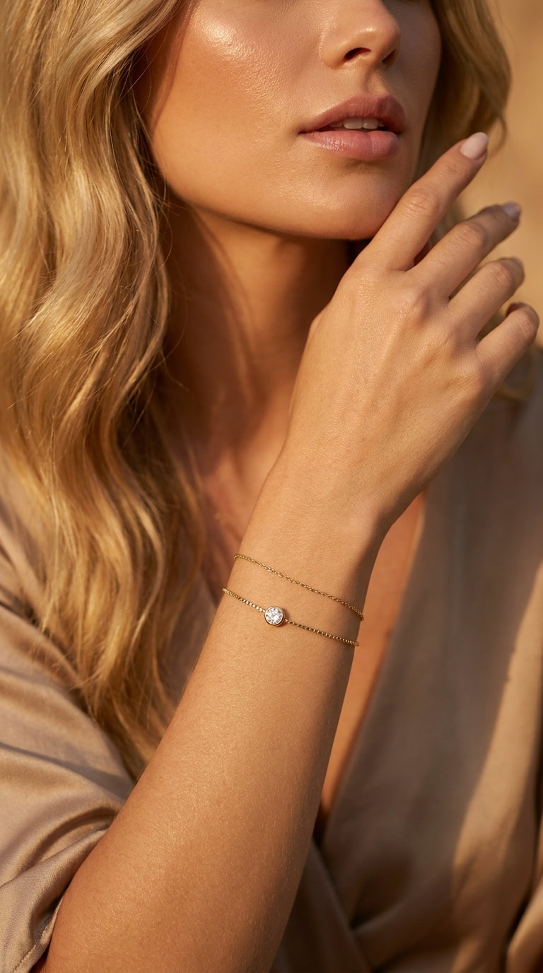 Luminous Box Link Bracelet
