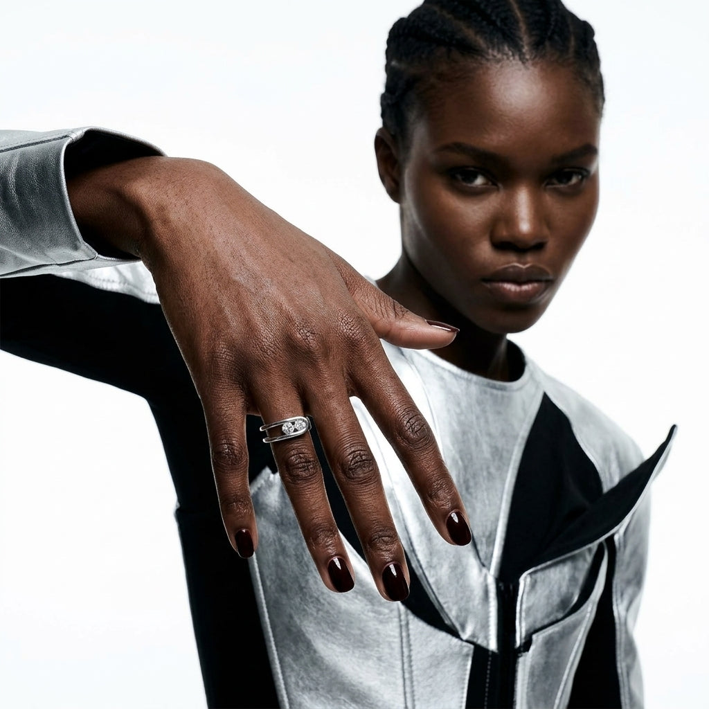 The Modernist Duo Ring