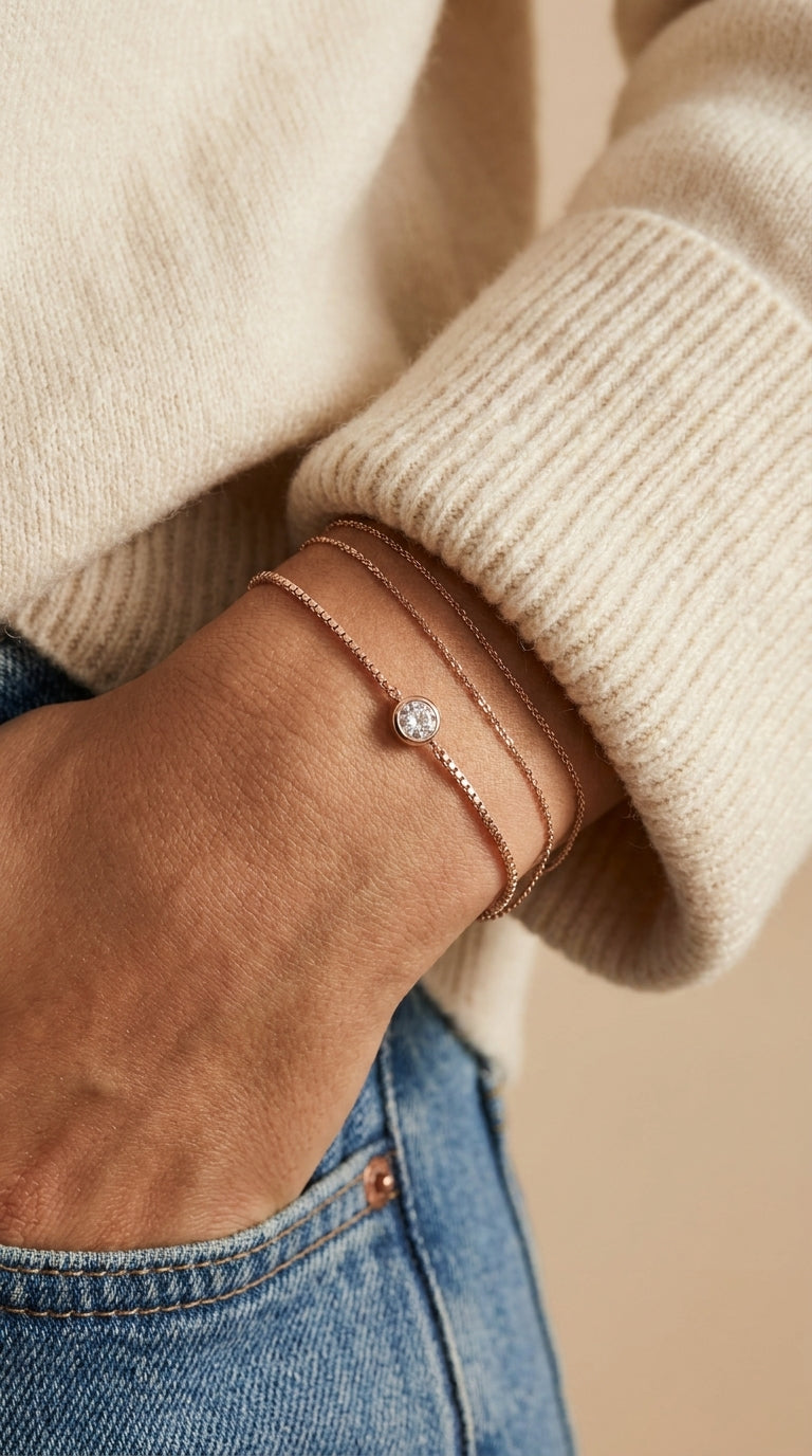 Luminous Box Link Bracelet