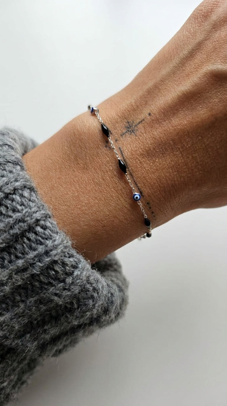 Obsidian Protection Bracelet
