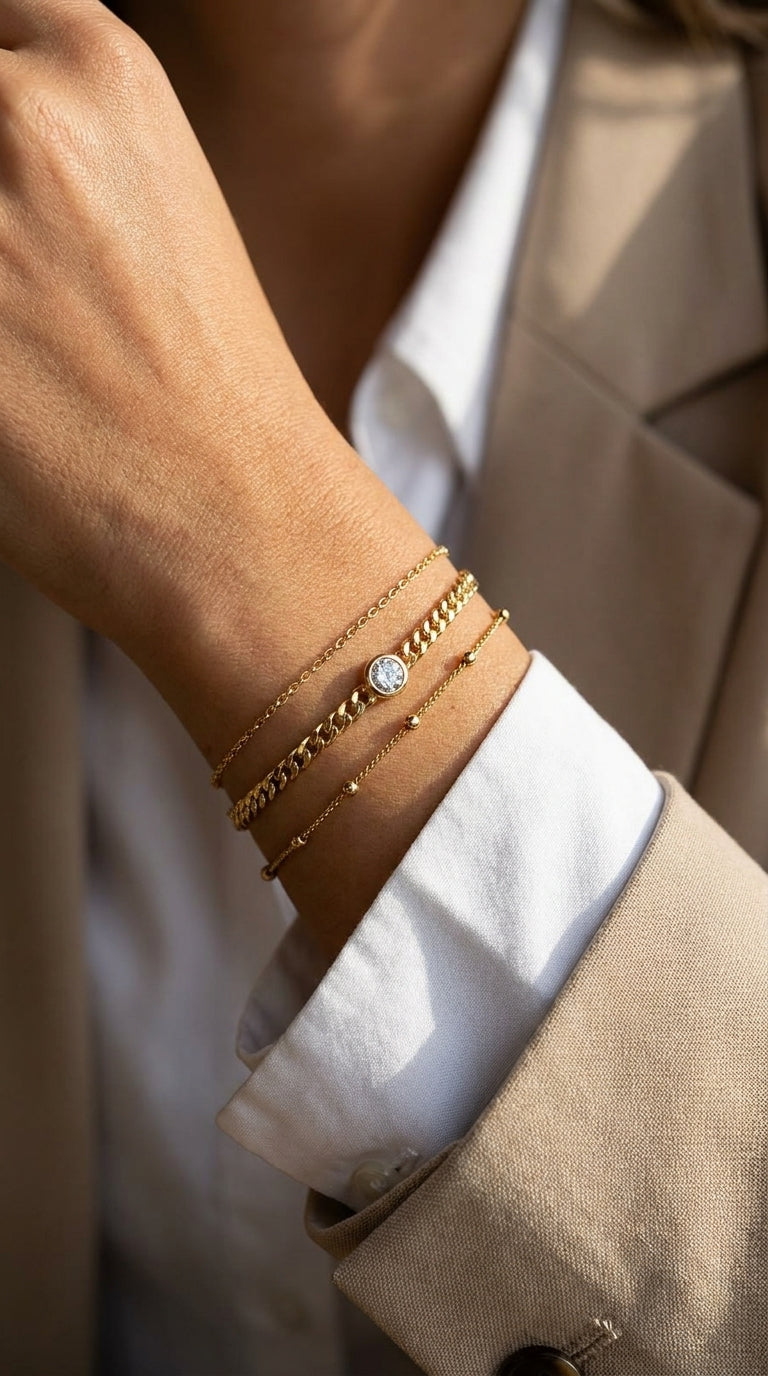 Luminous Curb Bracelet