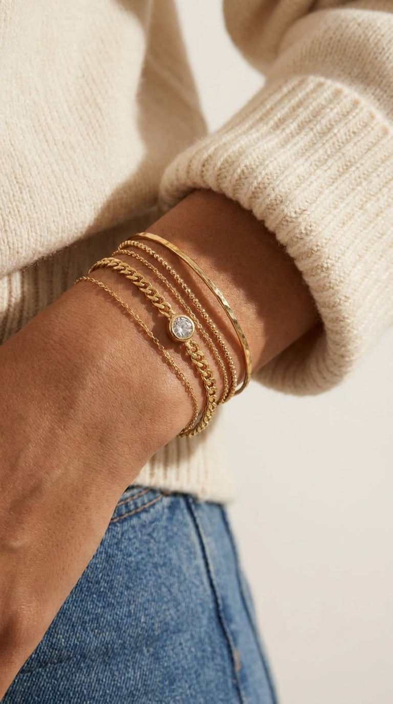 Luminous Curb Bracelet