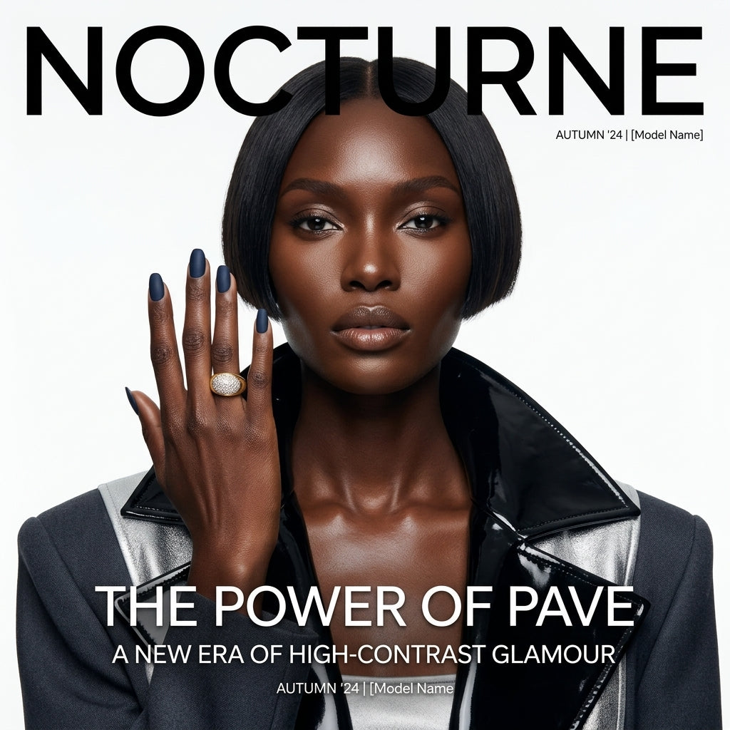 The Heirloom Pavé Signet Ring