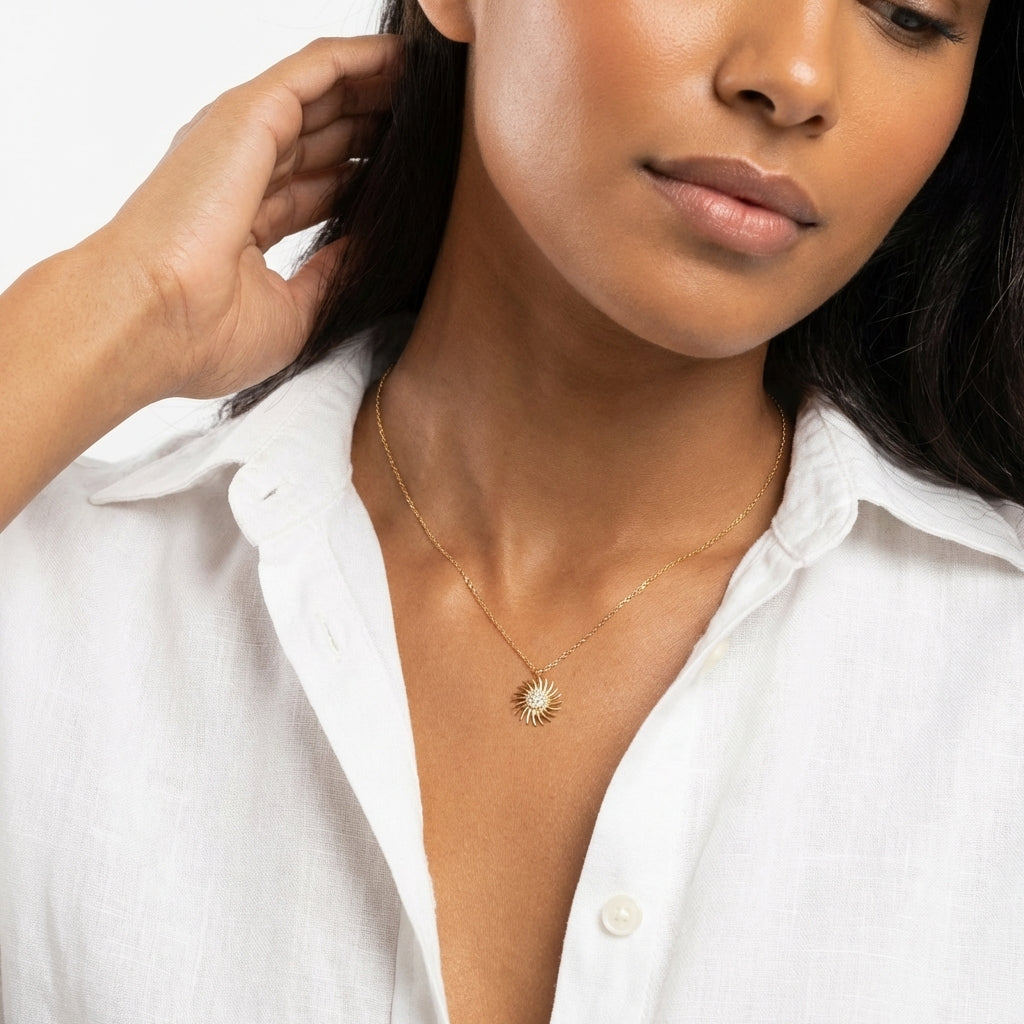 Solaris Aura Shimmer Necklace