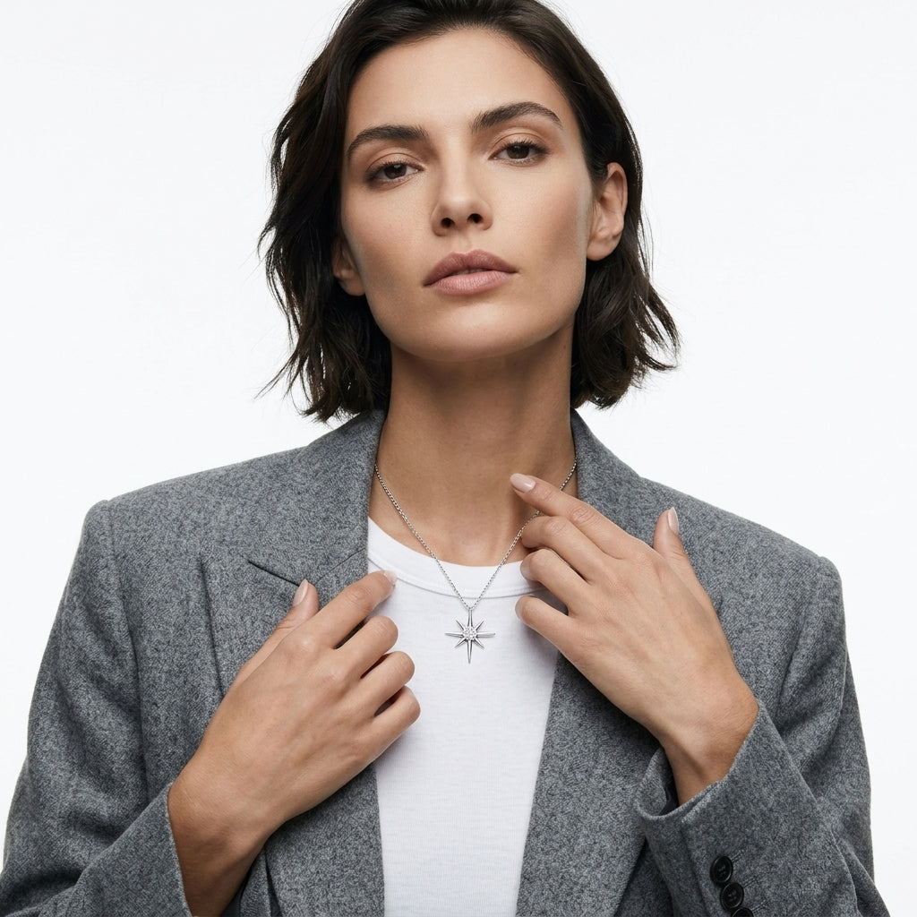 North Star Pendant Necklace