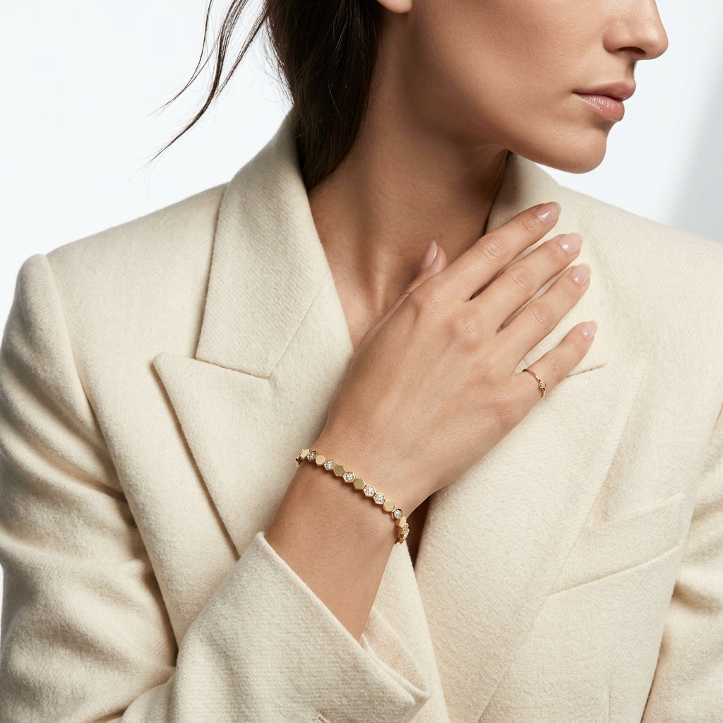 Honeycomb Glow Bracelet