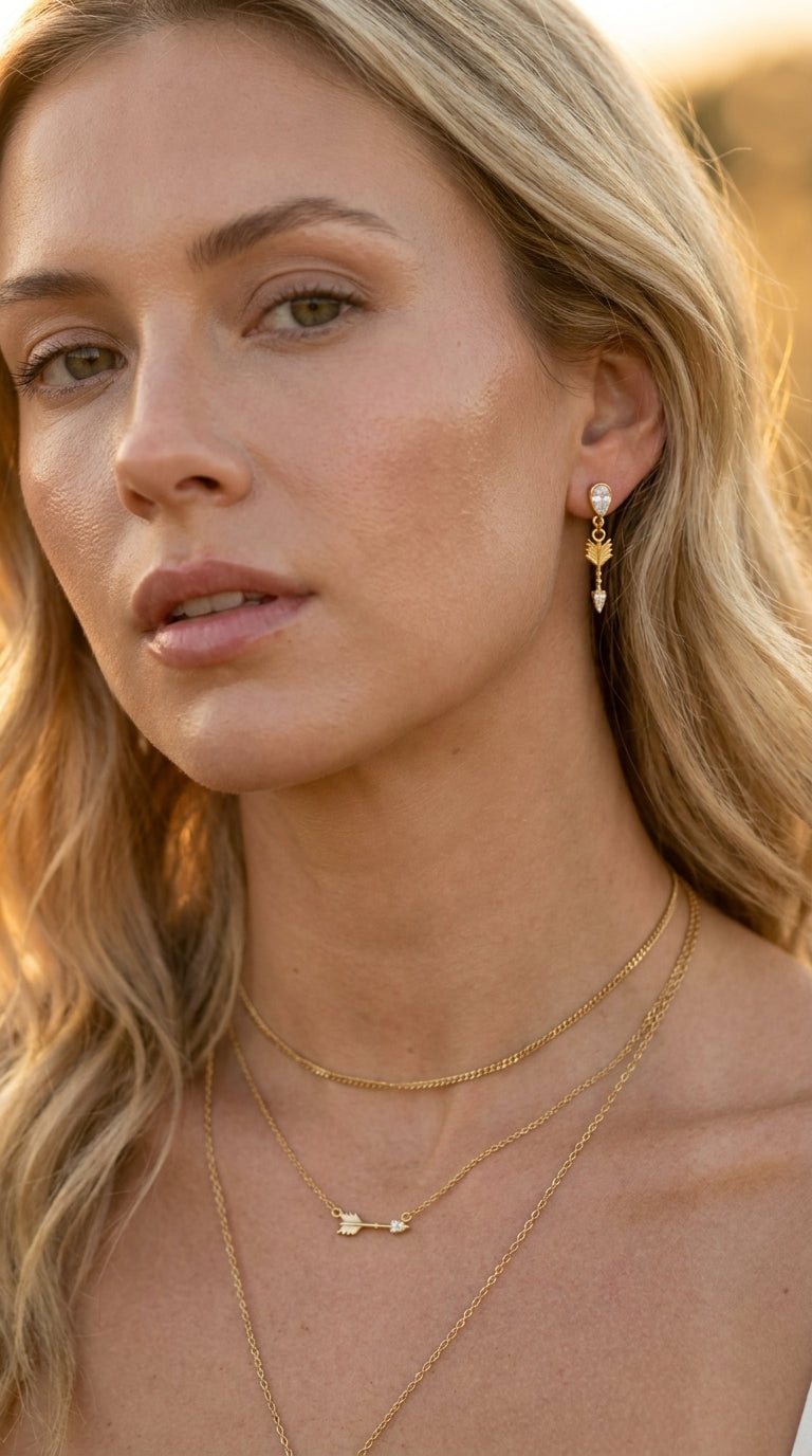 Aero Bloom Drop Earrings