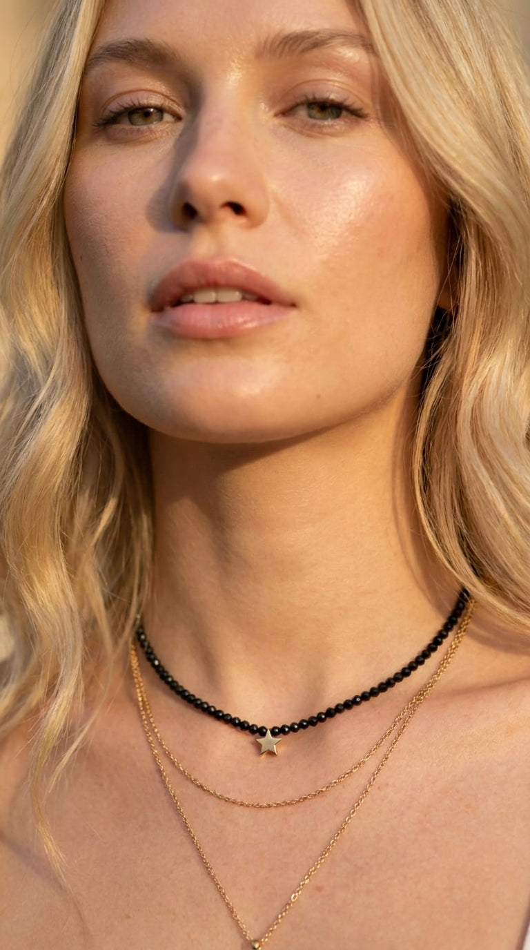 Zephyr Midnight Star Necklace
