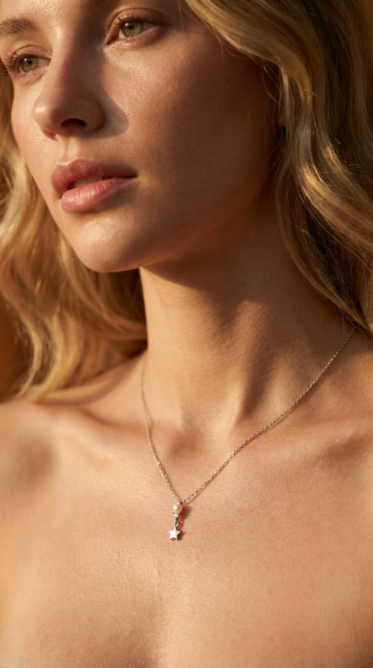 Vesper Astral Drop Necklace