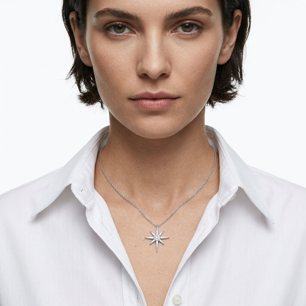 North Star Pendant Necklace